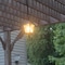 Gama Sonic Baytown II Solar Light Outdoor Pendant Chandelier Hanging Light, Black 105BCX01 - alternate 4